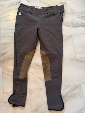 Tailored Sportsman Grey Woman’s Size 26 Side Zip | MidRise